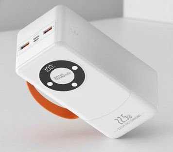 Повербанк 80000 mAh, швидка зарядка, ліхтарик 24020113 фото