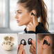 Наушники беспроводные, зажим на ухо, Bluetooth 5.4 2019807 фото 6